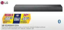 Trony Lg soundbar S20A offerta