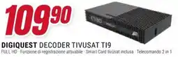 Trony Digiquest decoder tivusat T19 offerta