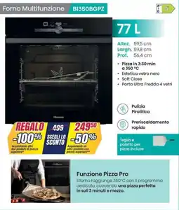 Trony Hisense Forno Multifunzione BI350BGPZ offerta