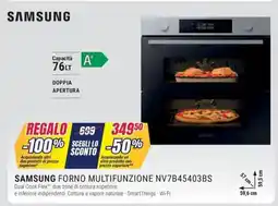 Trony Samsung forno multifunzione NV7B45403BS offerta