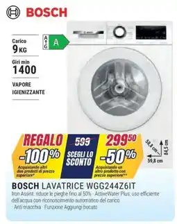 Trony Bosch lavatrice WGG244Z6IT offerta