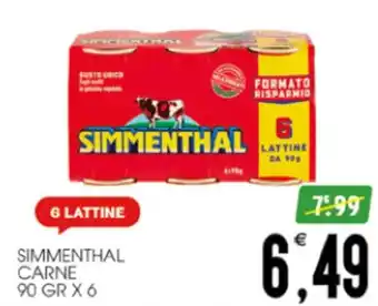 SpesAmica Simmenthal carne offerta