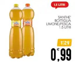 SpesAmica Santhe bottiglia limone/pesca offerta
