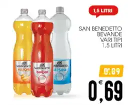 SpesAmica San benedetto bevande offerta