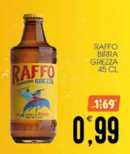 SpesAmica Raffo birra grezza offerta
