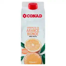 Spazio Conad SPREMUTA DI ARANCE CONAD offerta