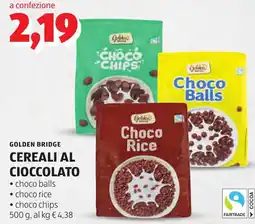 ALDI CEREALI AL CIOCCOLATO offerta