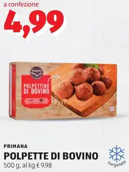 ALDI Primana Polpette di Bovino offerta