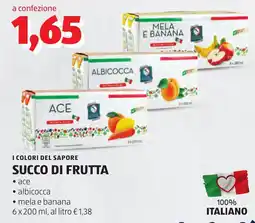 ALDI I colori del sapore succo di frutta offerta