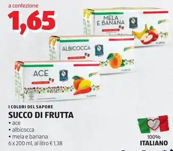 ALDI I colori del sapore succo di frutta offerta
