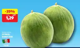 ALDI CETRIOLI BARATTIERI offerta