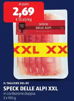 ALDI IL TAGLIERE DEL RE SPECK DELLE ALPI XXL offerta