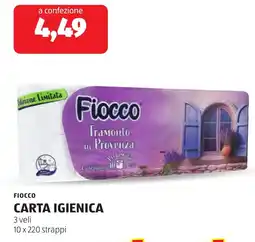 ALDI Fiocco Carta Igienica offerta