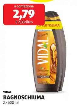 ALDI VIDAL BAGNOSCHIUMA offerta
