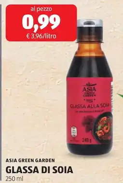 ALDI ASIA GREEN GARDEN GLASSA DI SOIA offerta