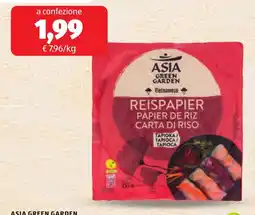 ALDI ASIA GREEN GARDEN REISPAPIER offerta