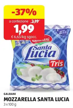 ALDI MOZZARELLA SANTA LUCIA offerta