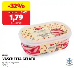 ALDI Mucci Vaschetta Gelato offerta