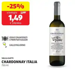 ALDI VALLA GATTI CHARDONNAY ITALIA offerta
