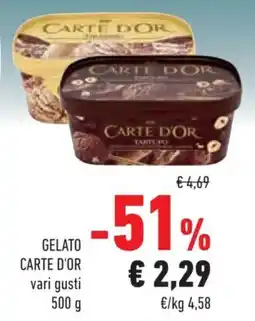 Conad GELATO CARTE D'OR offerta