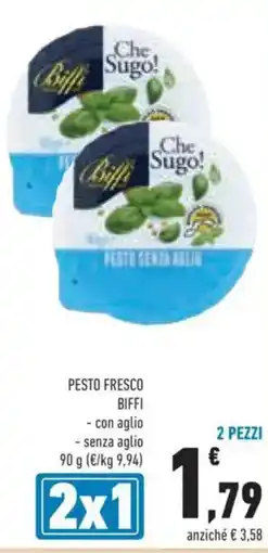 Conad Pesto fresco Biffi offerta