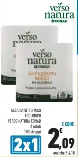 Conad Asciugatutto Maxi Ecologico Verso Natura Conad offerta