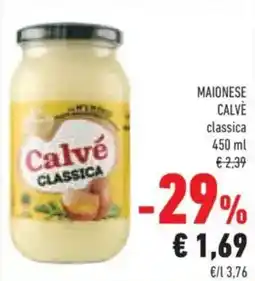 Conad Maionese Calvé classica offerta