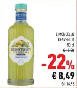 Conad Limoncello Benvenuti offerta