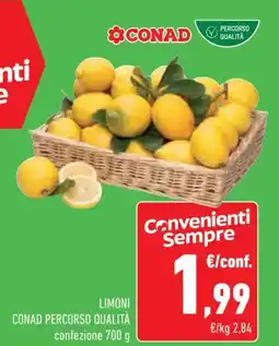 Conad Limoni conad percorso qualità offerta