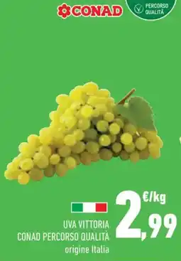 Conad UVA VITTORIA CONAD PERCORSO QUALITÀ offerta