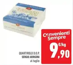 Conad QUARTIROLO D.O.P. SERGIO ARRIGONI offerta