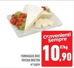 Conad FORMAGGIO BRIE PAYSAN BRETON offerta