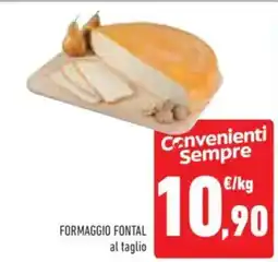 Conad FORMAGGIO FONTAL al taglio offerta