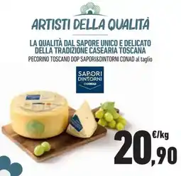 Conad PECORINO TOSCANO DOP SAPORI&DINTORNI CONAD offerta