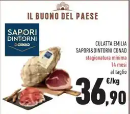 Conad Culatta Emilia Saporidintorni Conad offerta