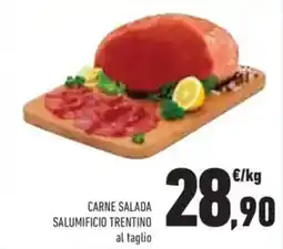 Conad CARNE SALADA SALUMIFICIO TRENTINO al taglio offerta