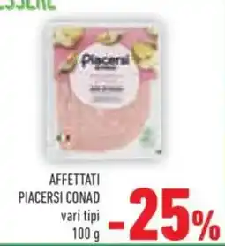 Conad Affettati Piacersi Conad offerta