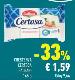 Conad Crescenza Certosa Galbani offerta