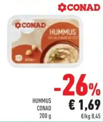 Conad Hummus CONAD offerta