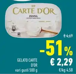 Conad Gelato Carte D'Or offerta