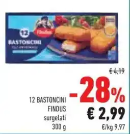 Conad BASTONCINI FINDUS offerta