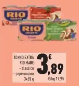 Conad TONNO EXTRA RIO MARE offerta