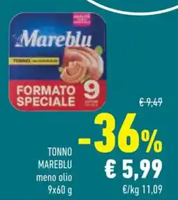 Conad Tonno mareblu meno olio offerta
