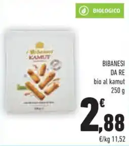 Conad BIBANESI DA RE bio al kamut offerta