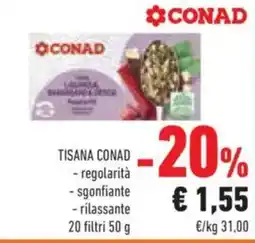 Conad TISANA CONAD offerta