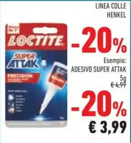 Conad LOCTITE SUPER ATTAK offerta