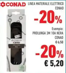Conad Prolunga 3M 10A NERA CONAD offerta