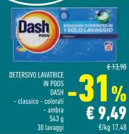 Conad Detersivo lavatrice in pods Dash offerta