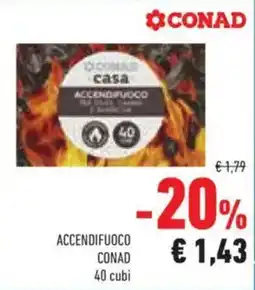 Conad Accendifuoco Conad offerta
