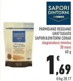 Conad Parmigiano Reggiano Grattugiato Sapori&Dintorni Conad offerta